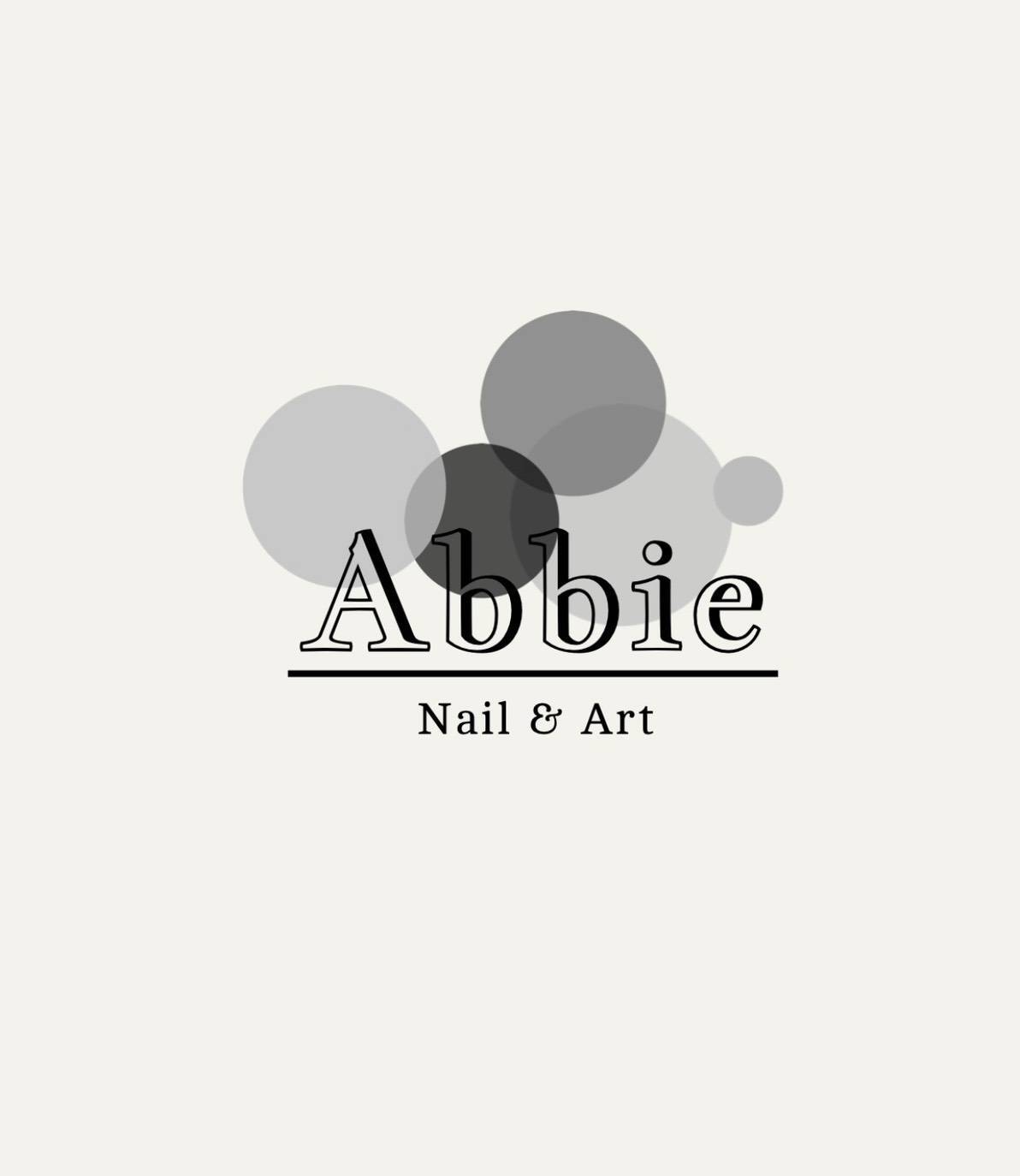 Abbie Nail & Art brand visual